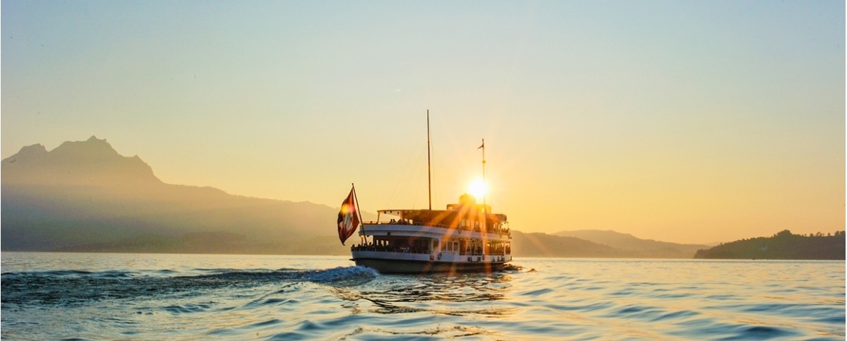 Sunset-Cruise 1st class (with Half-Fare-Card)