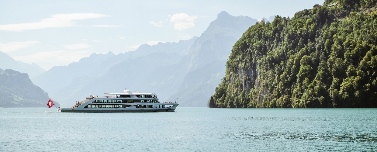 Lake Lucerne Day Ticket 1st class (with SBB Half-Fare-Card)